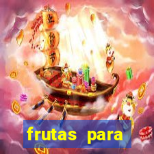 frutas para imprimir e recortar